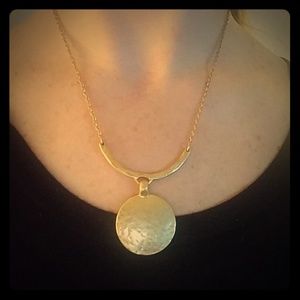 Lia Sophia Polished Matte Gold Necklace